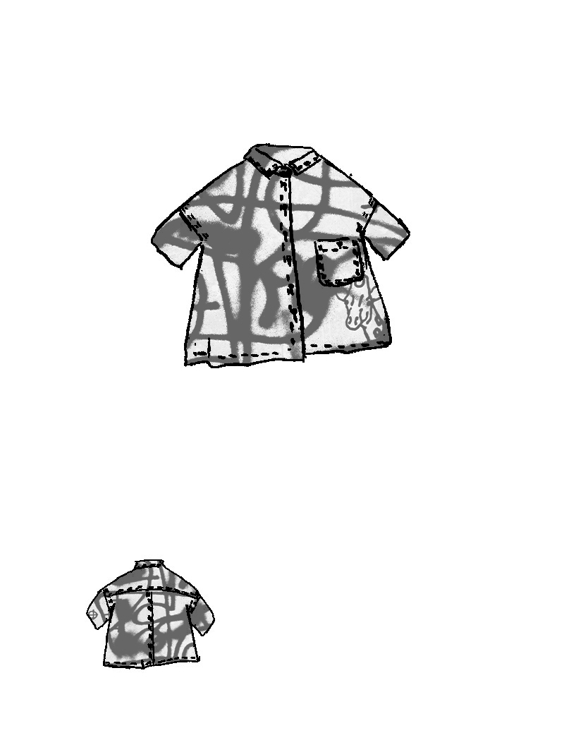 Rundholz - Oversize Viskose Bluse - 1261770407