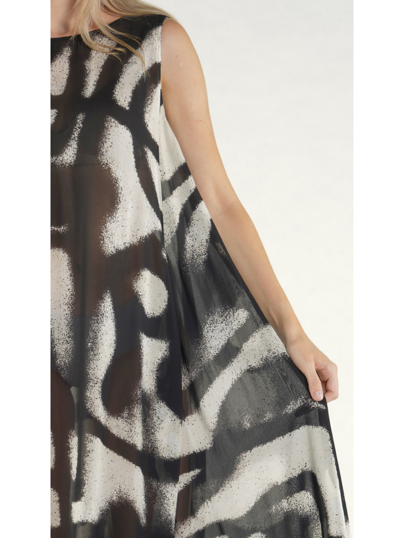Rundholz - Weites Viskose Kleid - 1261770906