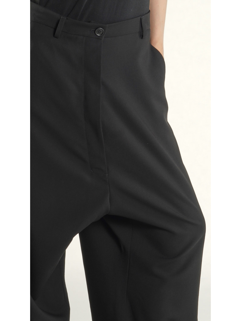 Rundholz - Weite Schurwoll Hose - 1261830104