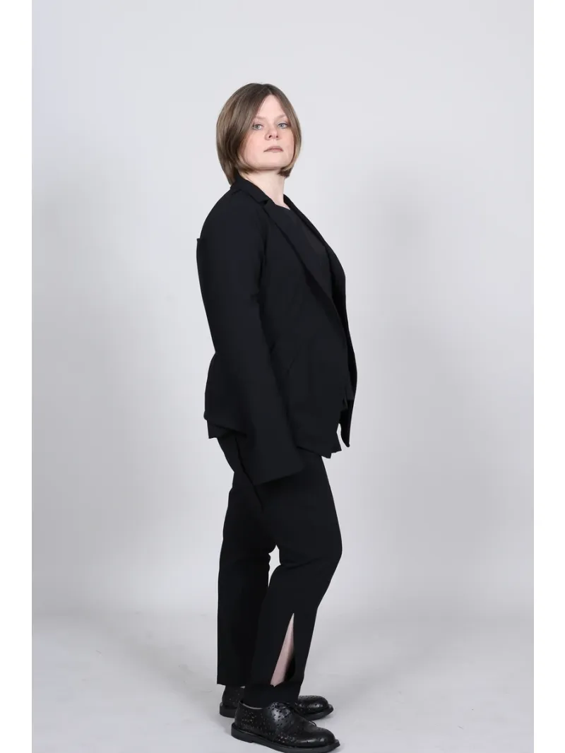 Rundholz - Cardigan droit en laine avec fentes - 1261831102