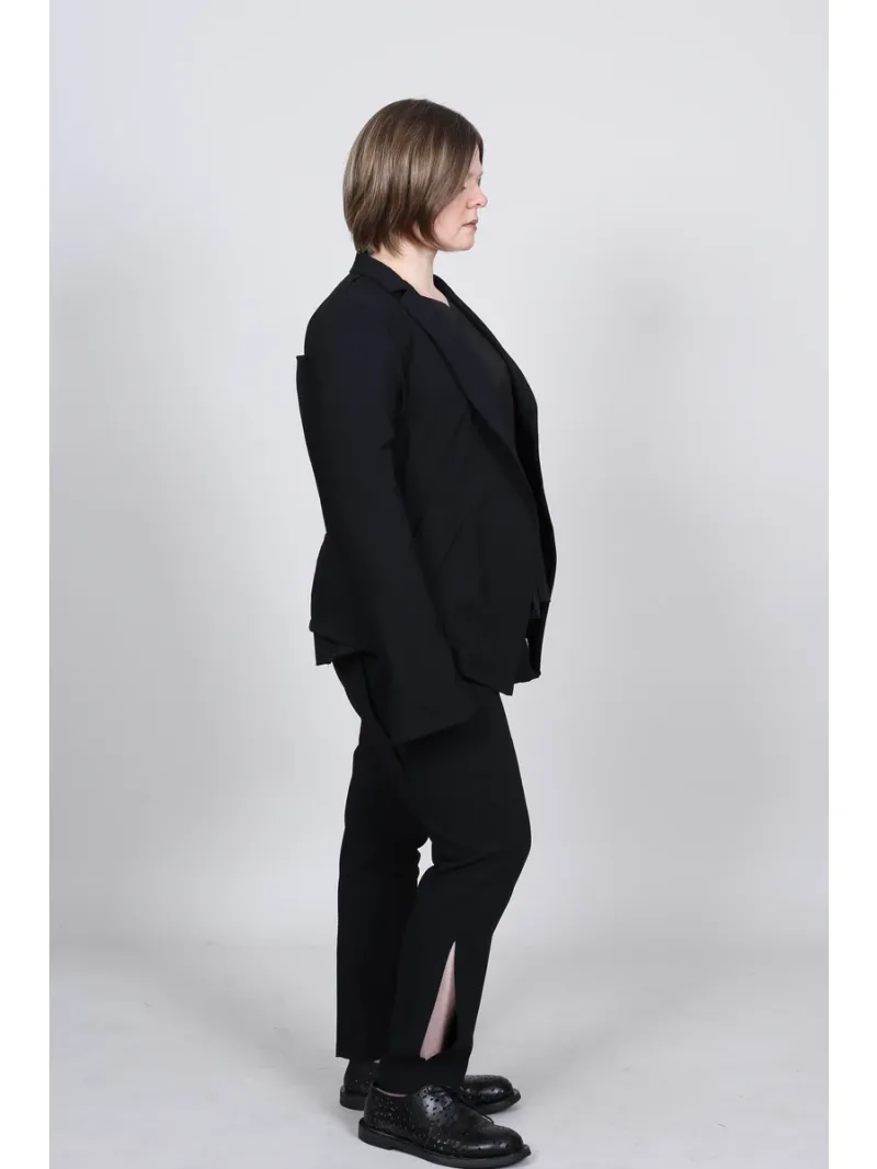 Rundholz - Cardigan droit en laine avec fentes - 1261831102