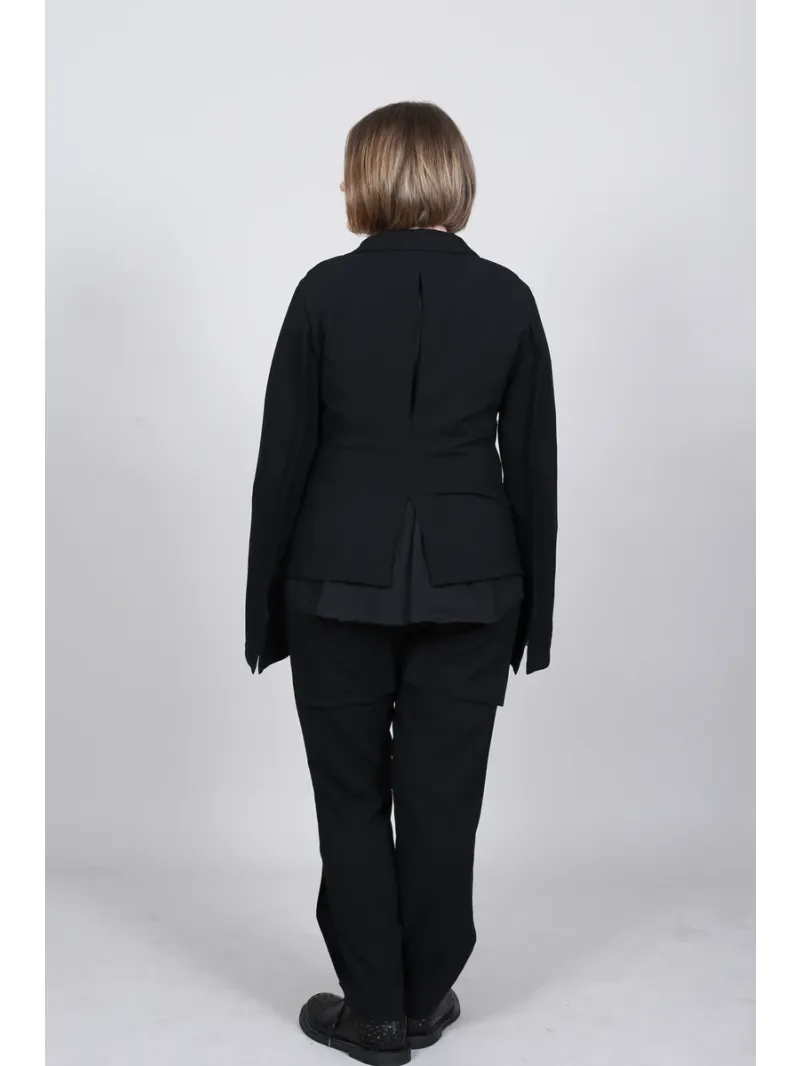 Rundholz - Cardigan droit en laine avec fentes - 1261831102