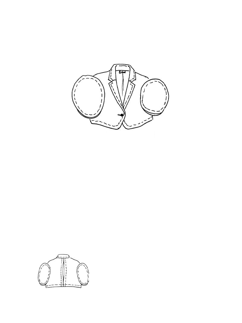 Rundholz - Kastige Wolljacke mit Schlitzen - 1261831103
