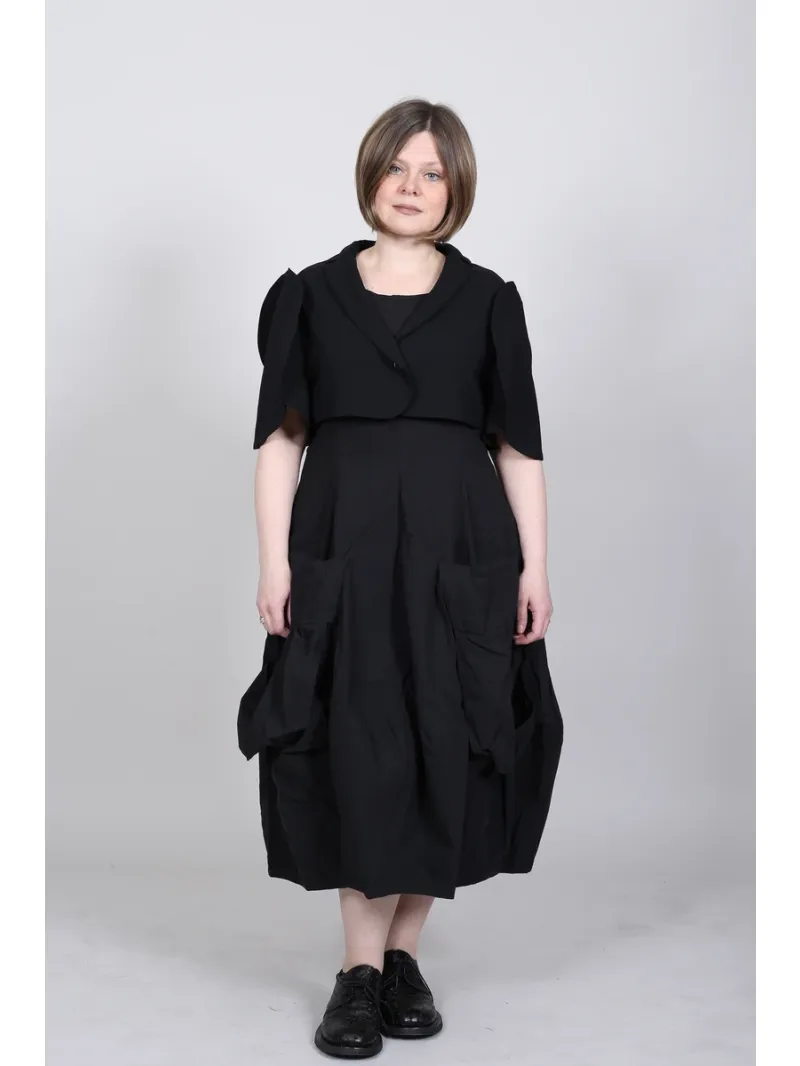 Rundholz - Cardigan en laine carré avec fentes - 1261831103