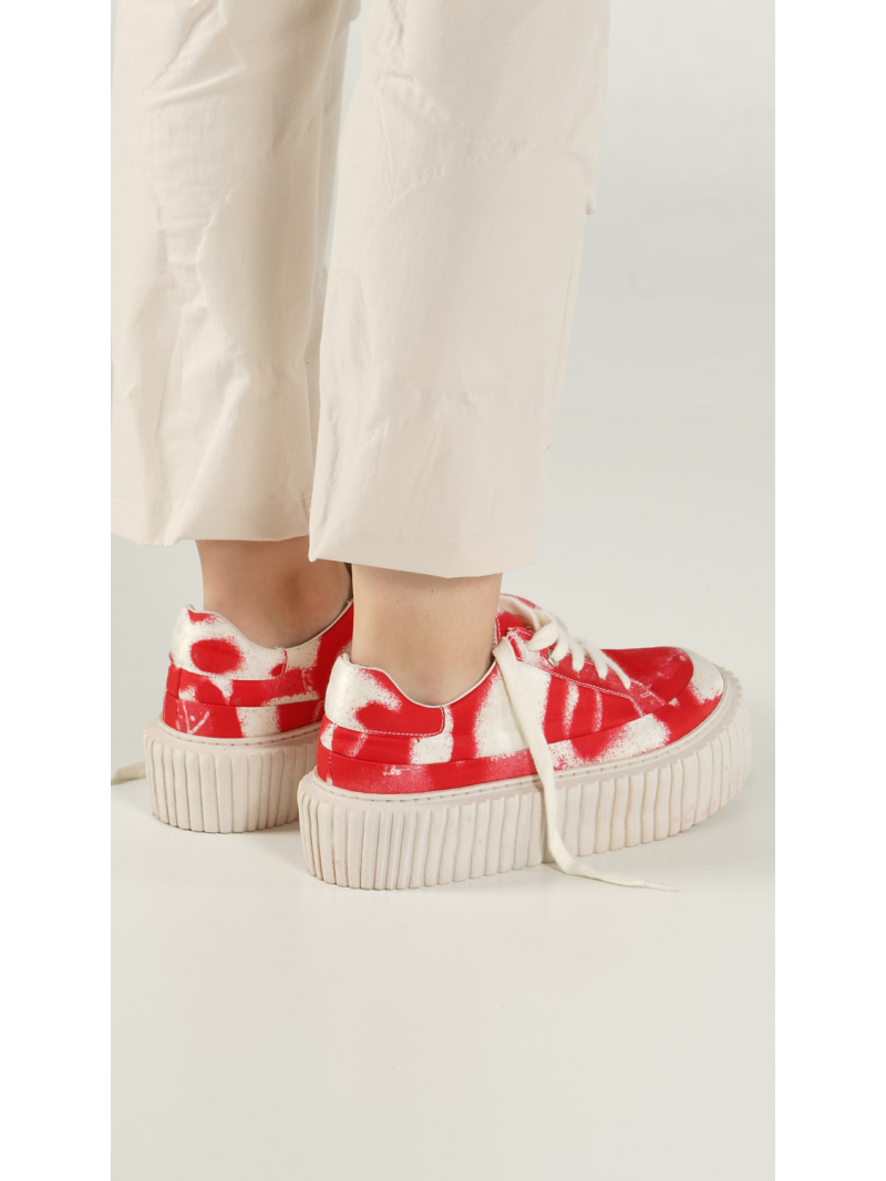 Rundholz - Sneaker mit Allover-Druckdesign - 1261985251