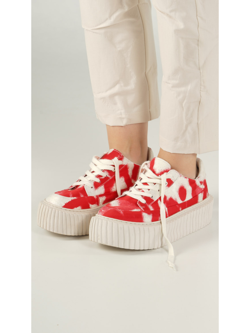 Rundholz - Sneaker mit Allover-Druckdesign - 1261985251