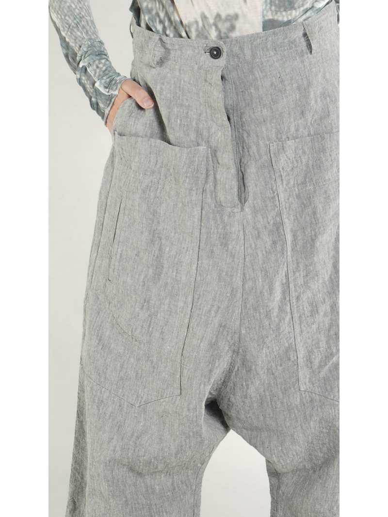 Rundholz DIP - Lockere Leinen Hose - 1262020103