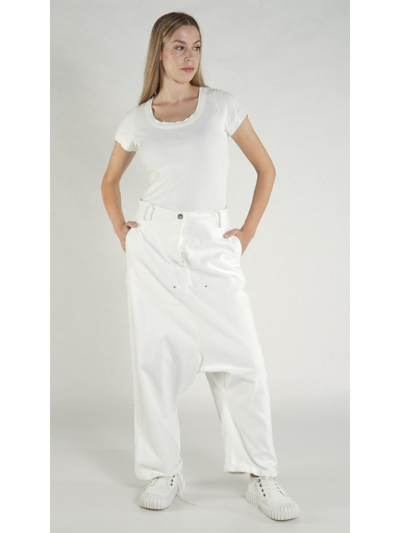 Rundholz DIP - Gerade weite Denim Hose - 1262030101