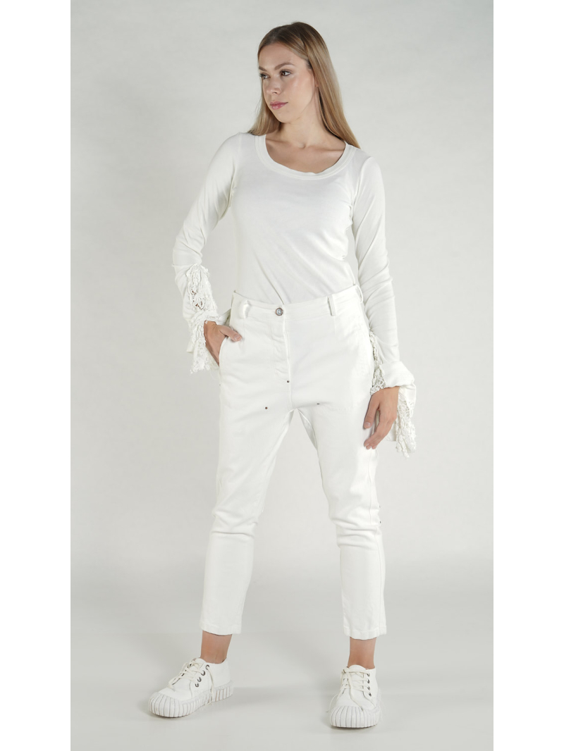 Rundholz DIP - Gerade schmale Denim Hose - 1262030123