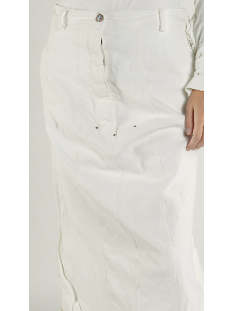 Rundholz DIP - Denim Rock mit Abknöpfbarem Volant - 1262030307