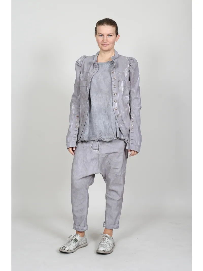 Rundholz DIP - Taillierte Baumwolljacke mit Schlitz - 1262031102