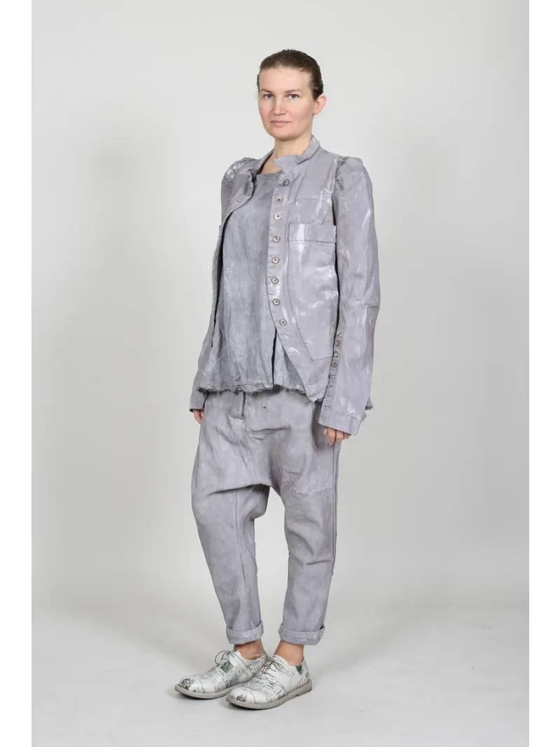 Rundholz DIP - Taillierte Baumwolljacke mit Schlitz - 1262031102