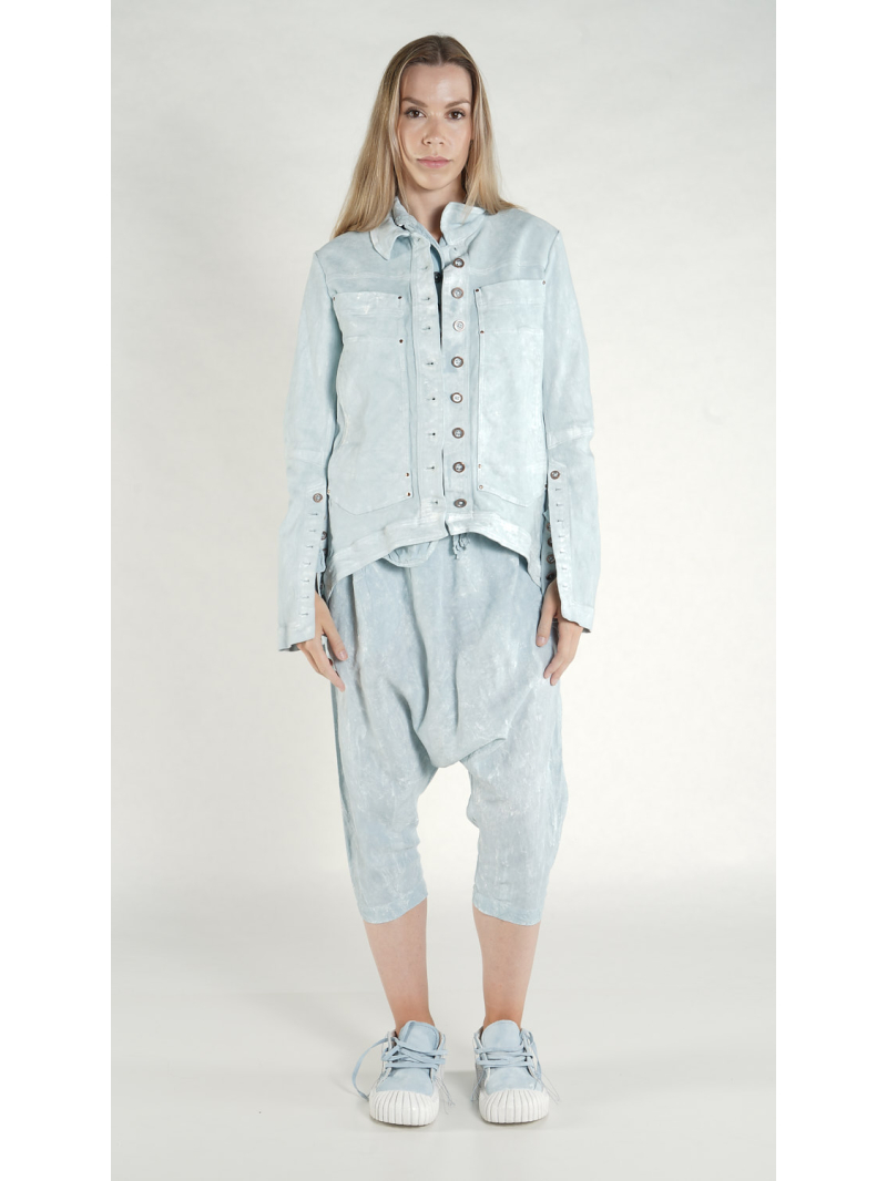 Rundholz DIP - Taillierter Denim Mantel - 1262031209