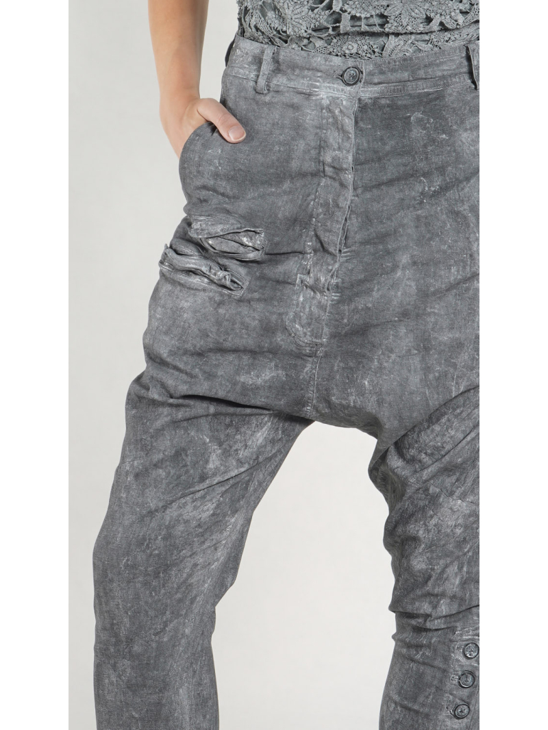 Rundholz DIP - Tulpenförmige Stretch Denim Hose - 1262070103