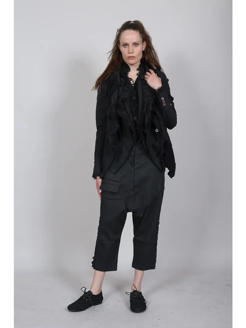 Rundholz DIP - Baggy fit pants with button placket - 1262070117