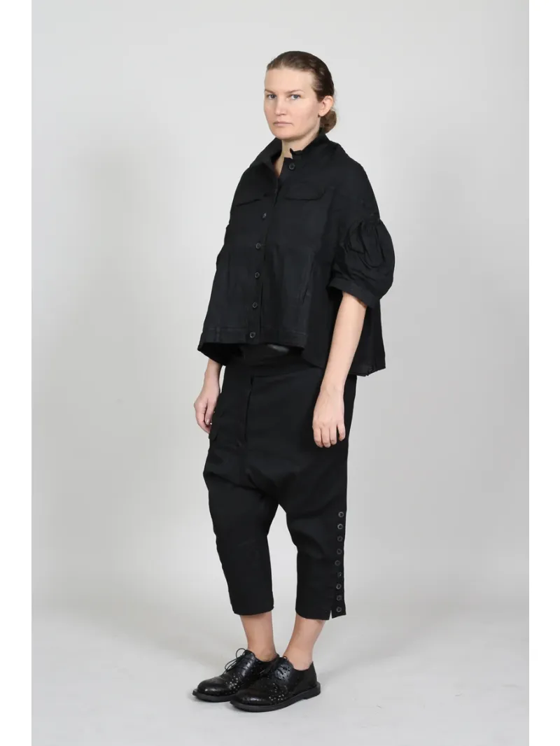 Rundholz DIP - Ausgestellte Baumwolljacke mit Nähten - 1262071116