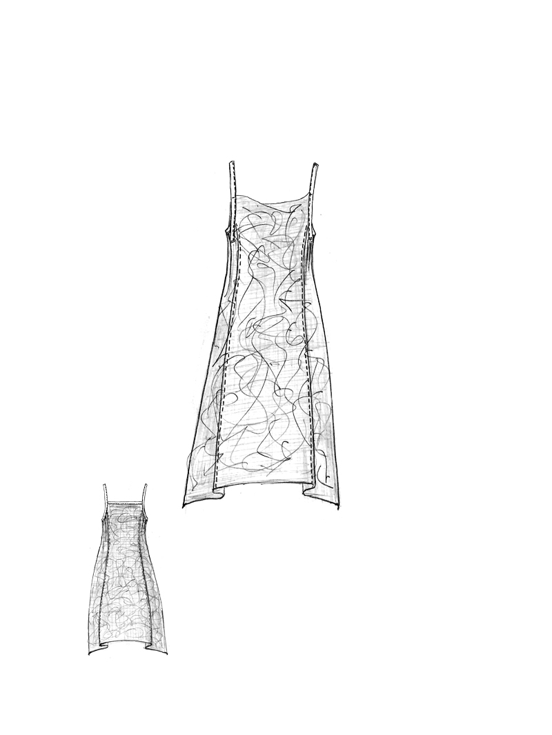 Rundholz DIP - Ausgestelltes Baumwollspitze Kleid - 1262090906