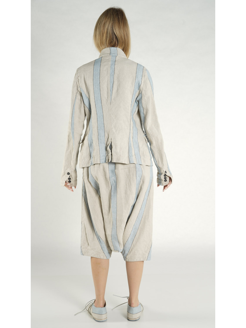 Rundholz DIP - Taillierte Leinen Jacke - 1262101103