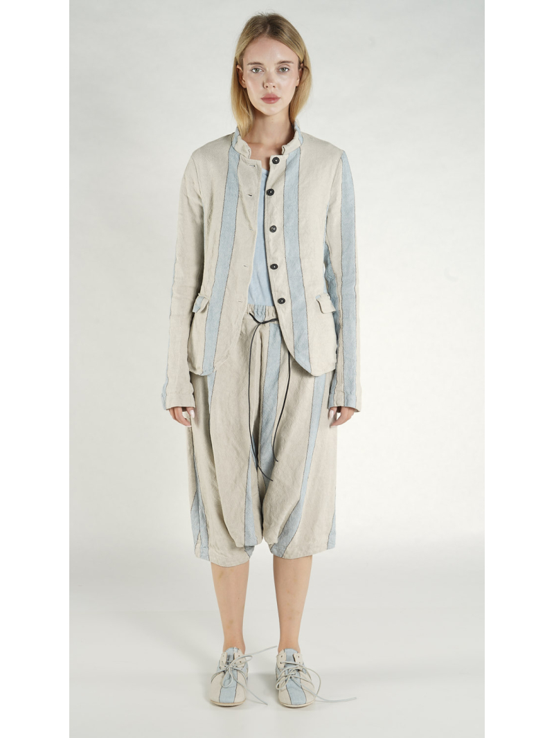 Rundholz DIP - Taillierte Leinen Jacke - 1262101103