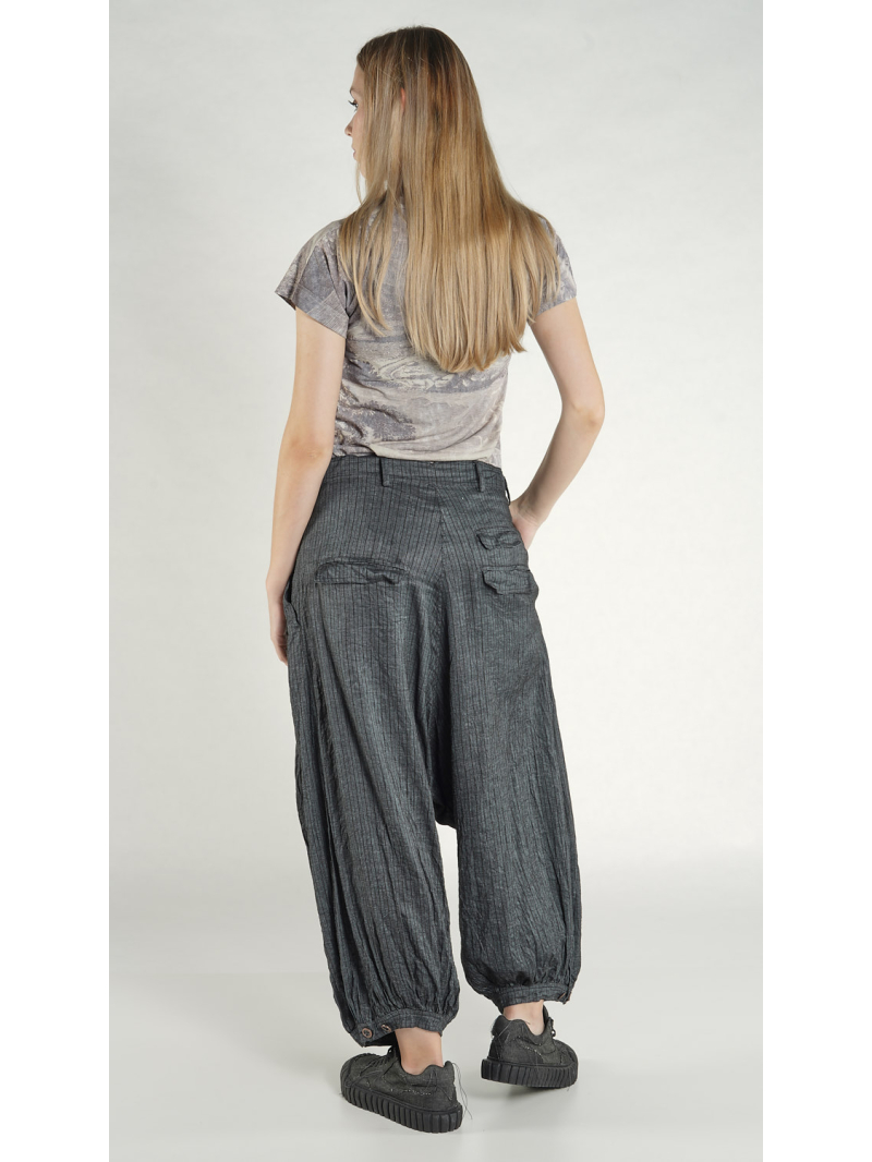 Rundholz DIP - Ballonförmige Viskose Leinen Hose - 1262110147