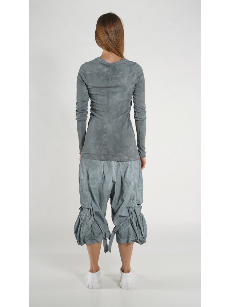 Rundholz DIP - Langärmeliges Rippen Jersey Shirt - 1262180506