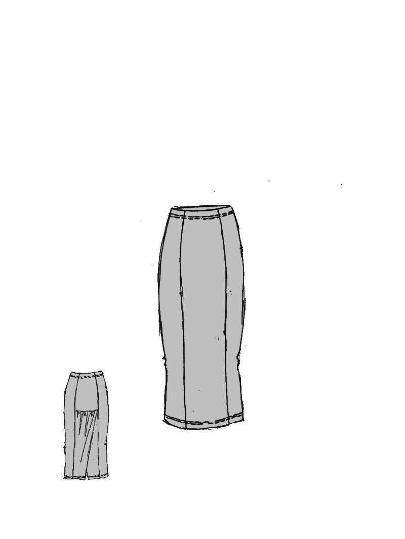 Rundholz DIP - Bananenförmiger Viskose Stretch Rock - 1262240323