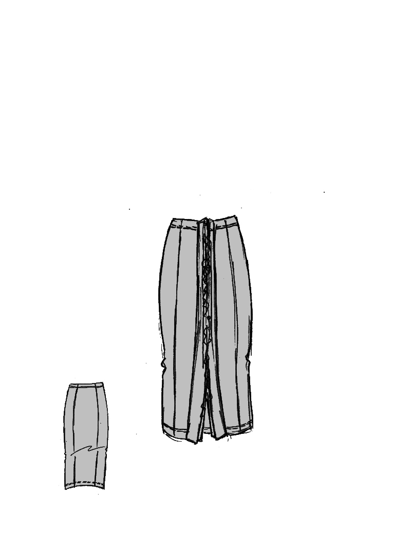 Rundholz DIP - Wadenlanger Viskose Stretch Rock - 1262240327