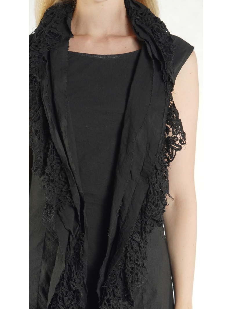 Rundholz DIP - Bananenförmiges Kleid mit Volant - 1262240926