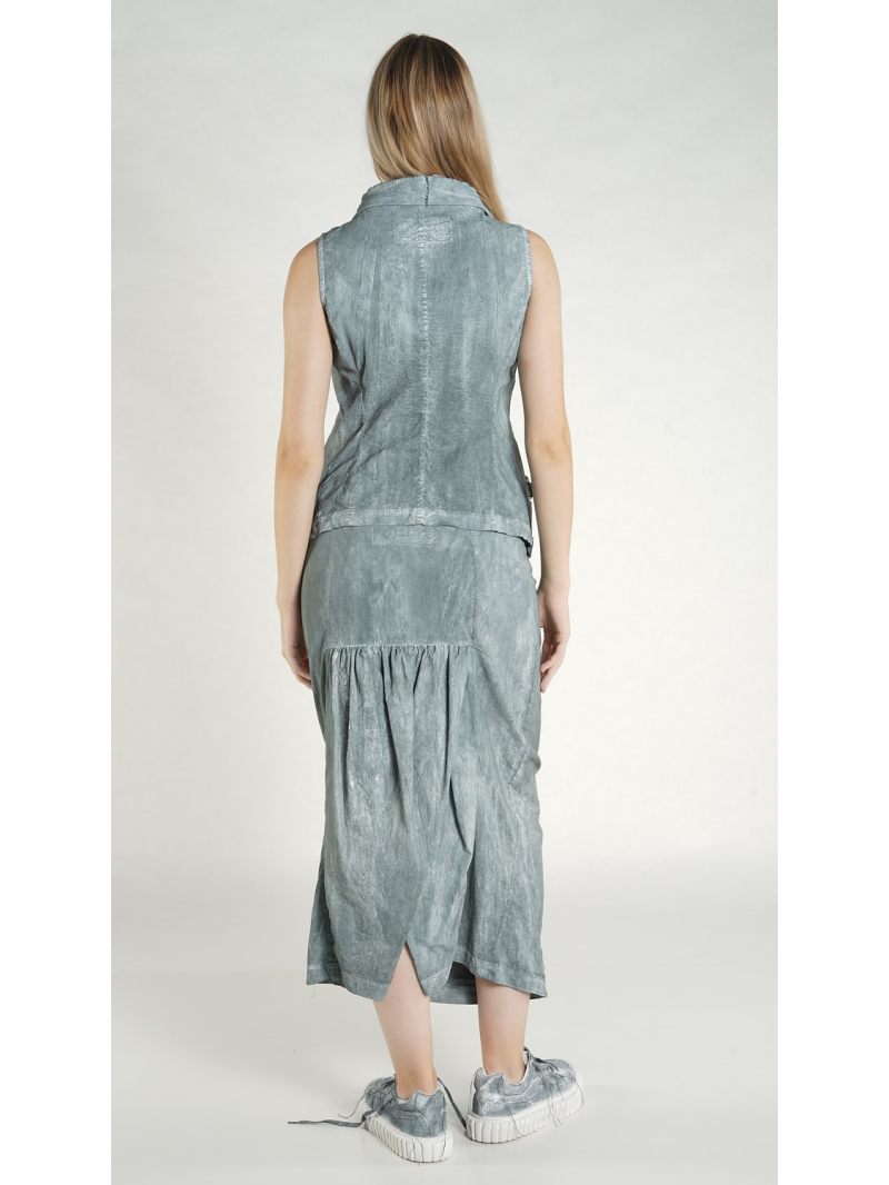 Rundholz DIP - Bananenförmige Weste mit Volant - 1262241008