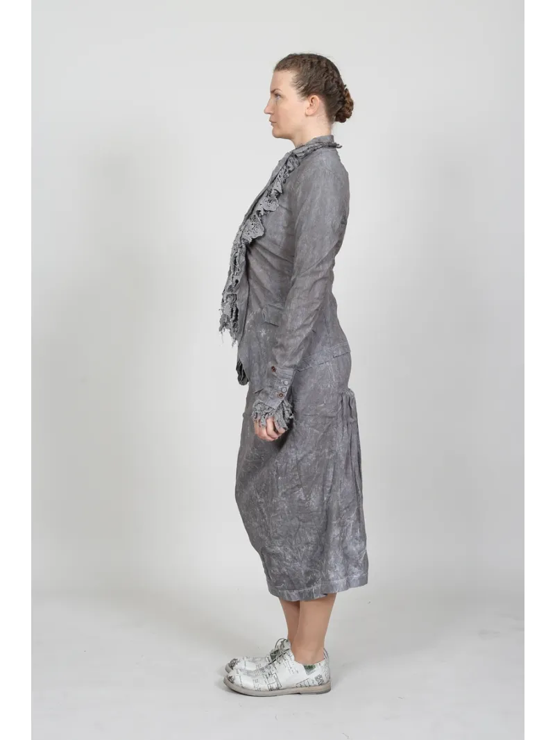 Rundholz DIP — приталенный пиджак с кружевным воланом — 1262241104