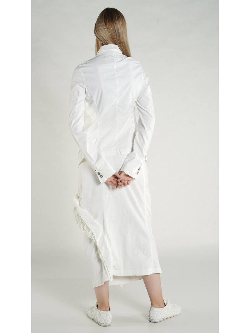 Rundholz DIP - Asymmetrische Viskose Stretch Jacke - 1262241115