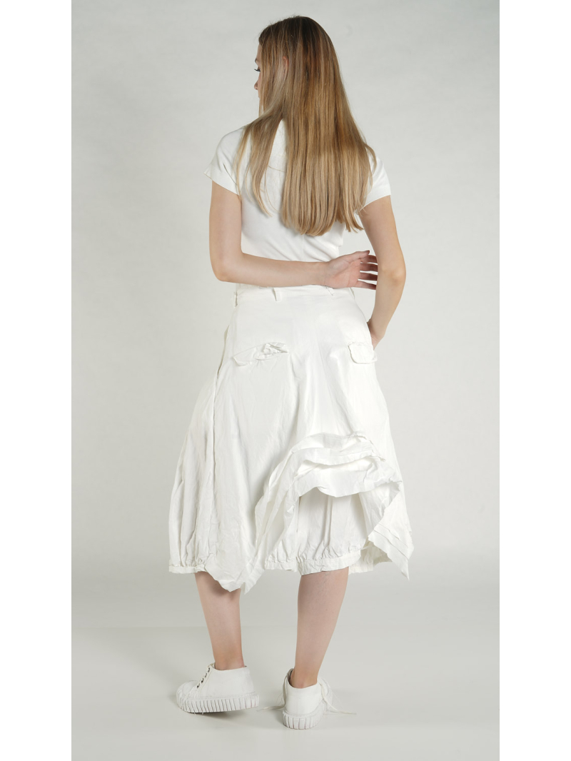 Rundholz DIP - Popeline Hose mit Angeschnittenem Rock - 1262260107