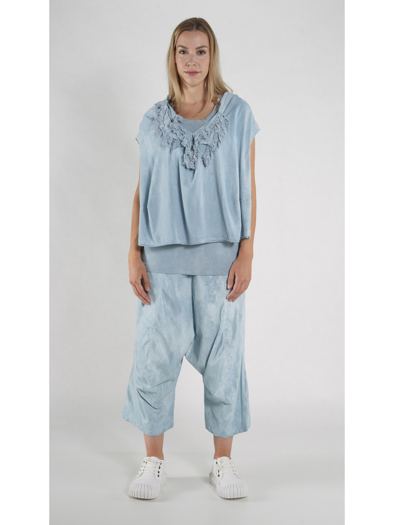 Rundholz DIP - Ballonförmiges French Terry Shirt - 1262280501