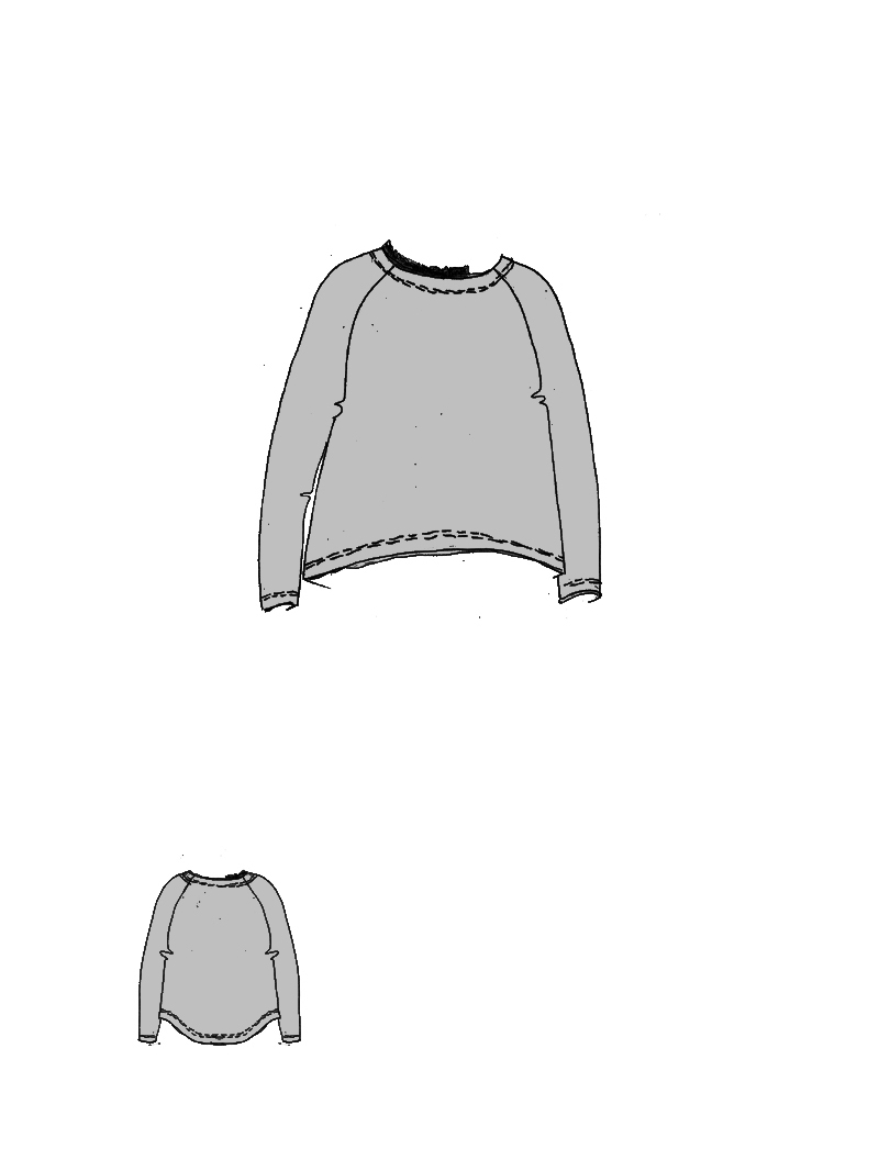 Rundholz DIP - Oversize French Terry Shirt - 1262280515
