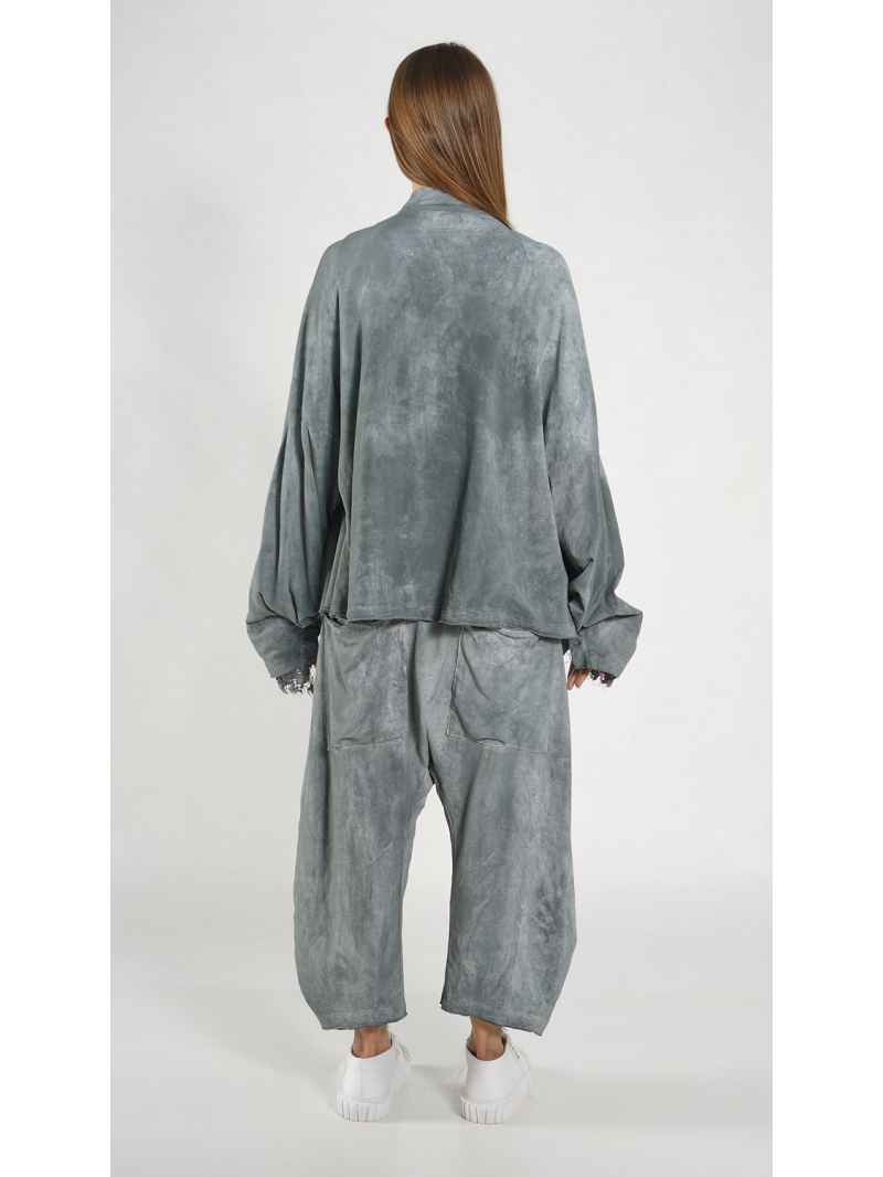 Rundholz DIP - Weite French Terry Jacke - 1262281107