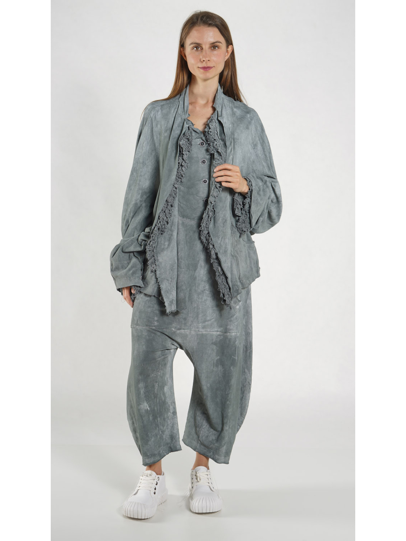 Rundholz DIP - Weite French Terry Jacke - 1262281107