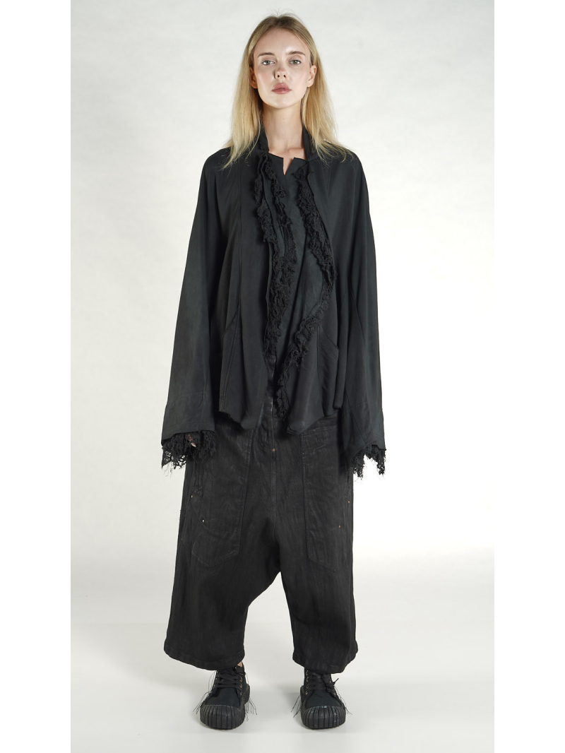 Rundholz DIP - Weite French Terry Jacke - 1262281117