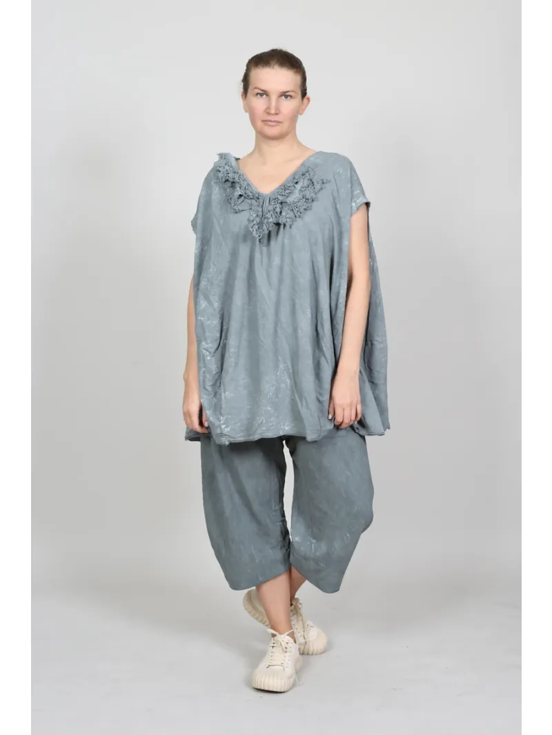 Rundholz DIP - Ballontunika mit Spitzendetails - 1262281906