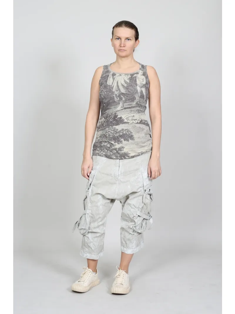 Rundholz DIP - Tailliertes Baumwolltop mit Details - 1262300810