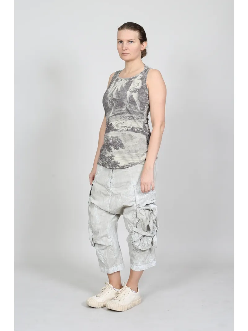 Rundholz DIP - Tailliertes Baumwolltop mit Details - 1262300810