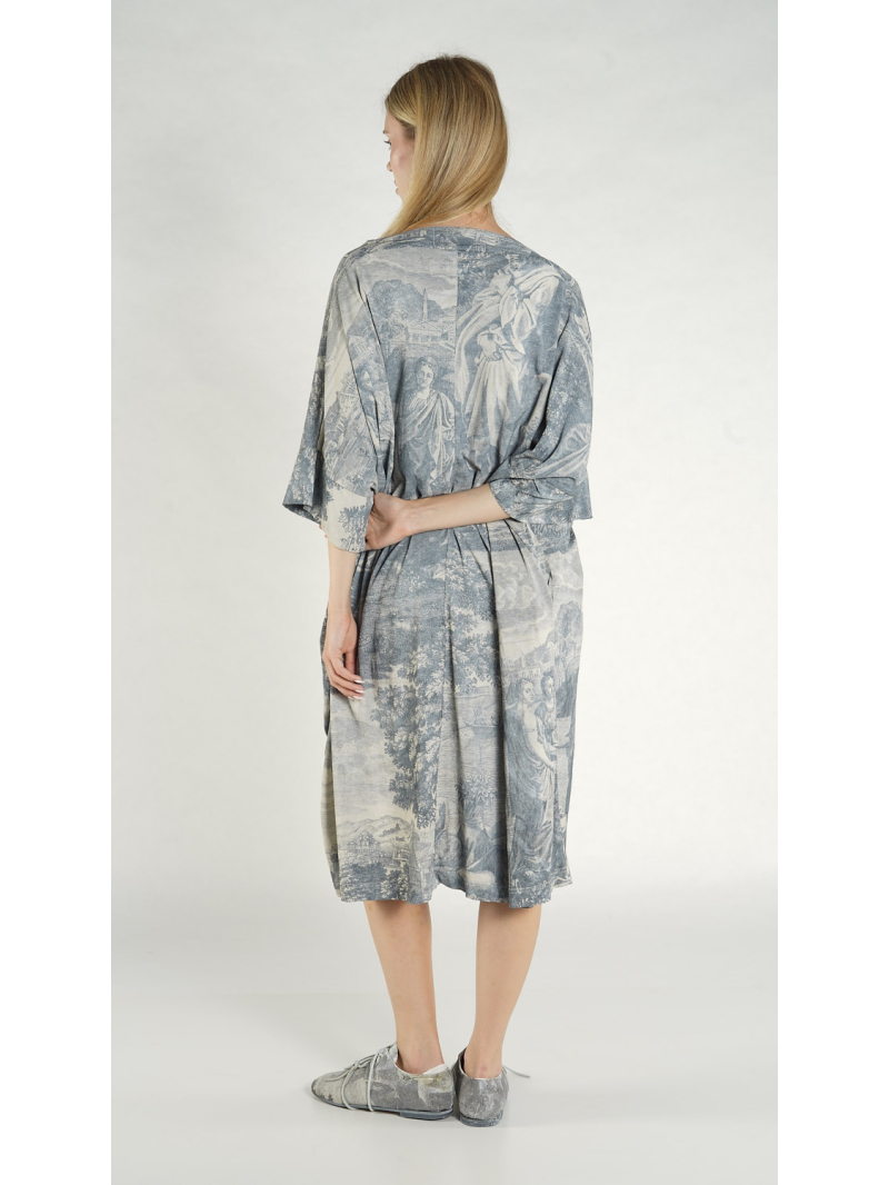 Rundholz DIP - Lockeres Baumwoll Jersey Kleid - 1262300905