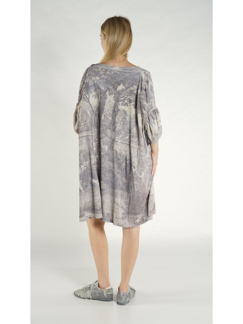 Rundholz DIP - Kurzärmelige Baumwoll Jersey Tunika - 1262301903