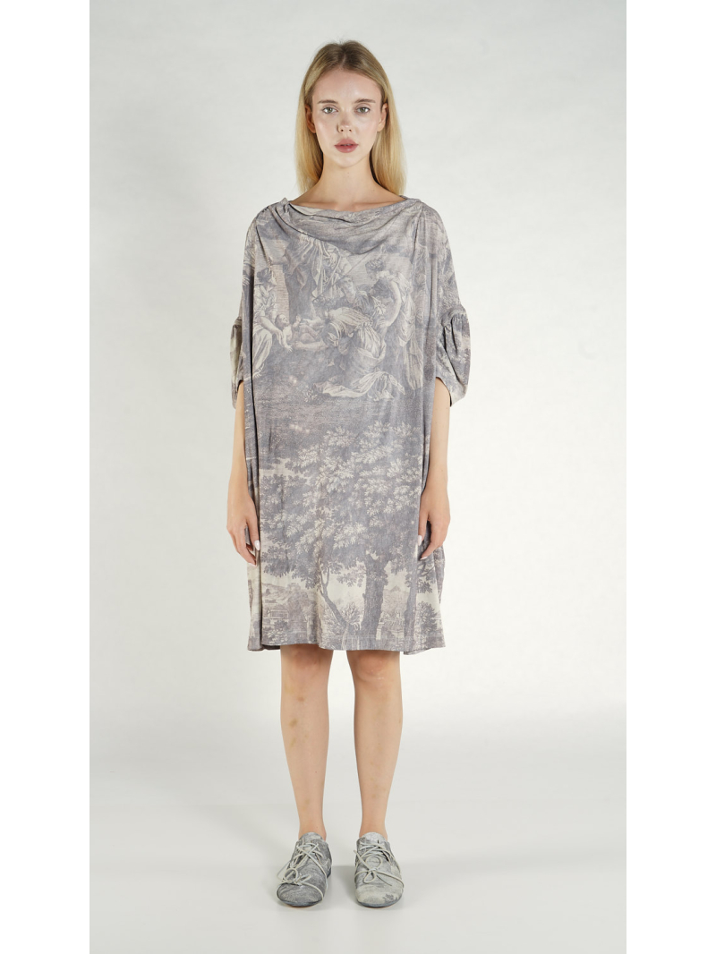 Rundholz DIP - Kurzärmelige Baumwoll Jersey Tunika - 1262301903