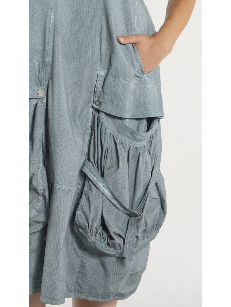 Rundholz DIP - Ballonförmiges Kleid mit Taschen - 1262390912