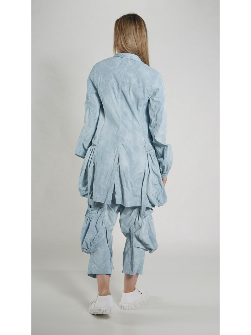 Rundholz DIP - Schmaler Techno Stretch Mantel - 1262391207