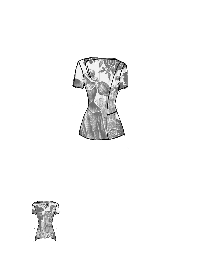 Rundholz DIP - Schmale Lyocell Seiden T-shirt - 1262420502