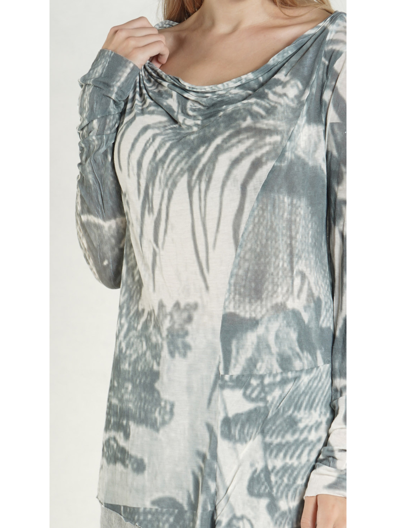 Rundholz DIP - Langärmeliges Lyocell Seiden Shirt - 1262420503