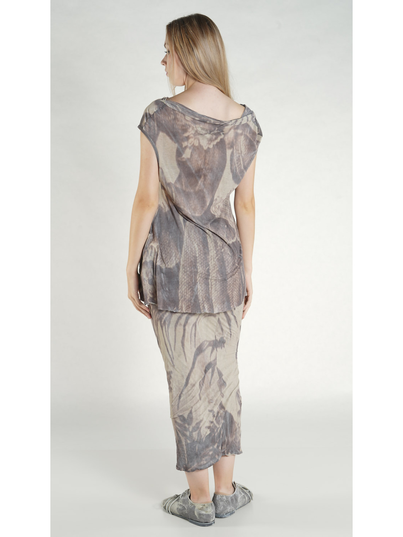 Rundholz DIP - Tailliertes Lyocell Seiden Top - 1262420801