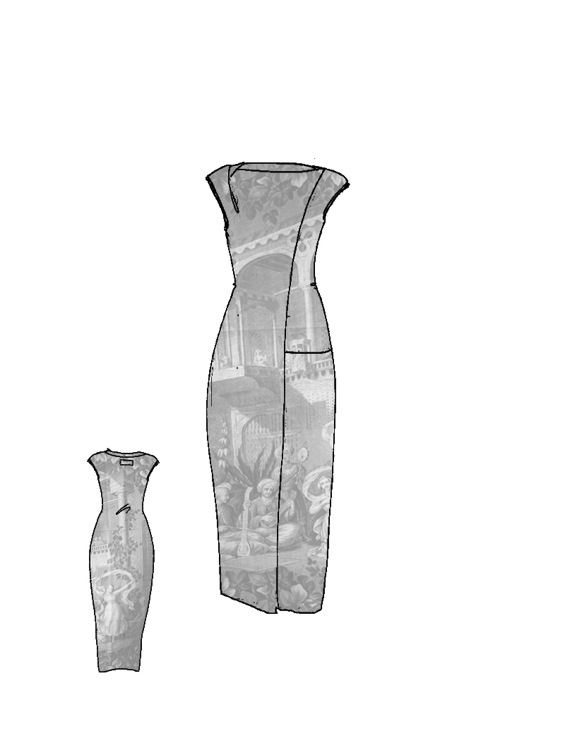 Rundholz DIP - Ärmelloses Lyocell Seiden Kleid - 1262420904