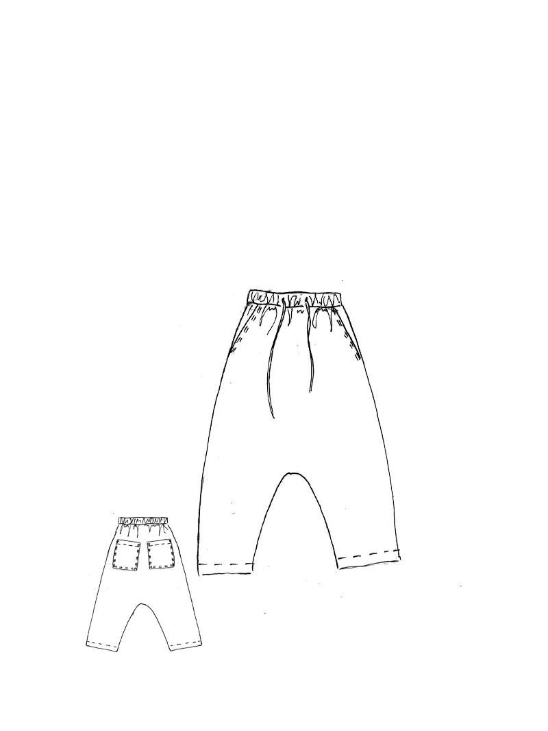 Rundholz DIP - Baggy Cupro Hose - 1262470104